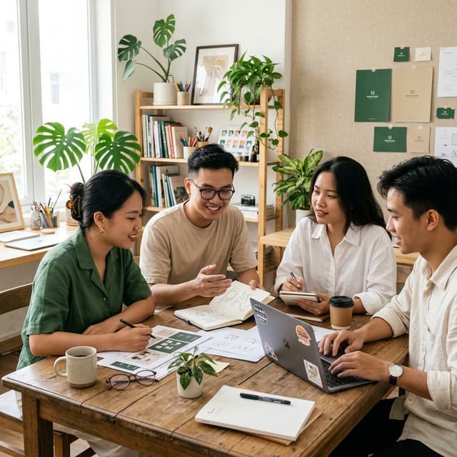 Đội ngũ Occopus sáng tạo nội dung